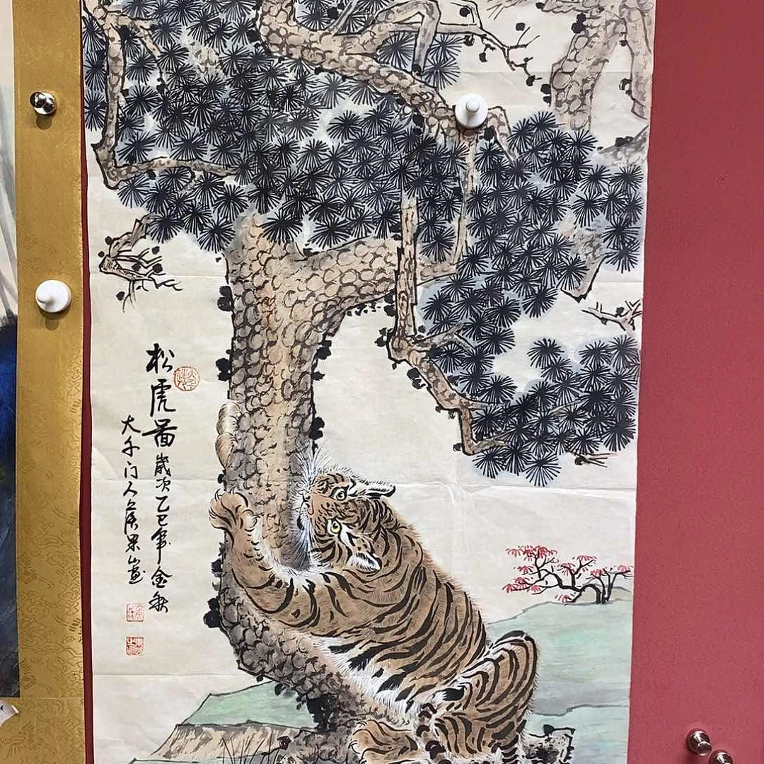 国画大风堂嫡传-侯果山老师作品路