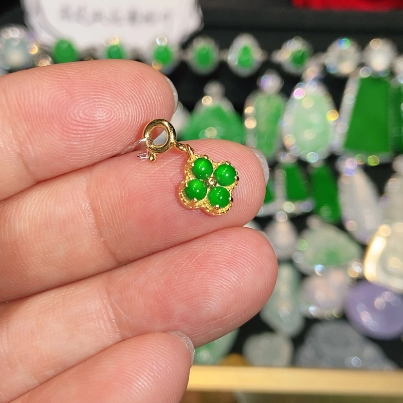 【闪购商品】颈饰未镶嵌翡翠天然翡翠