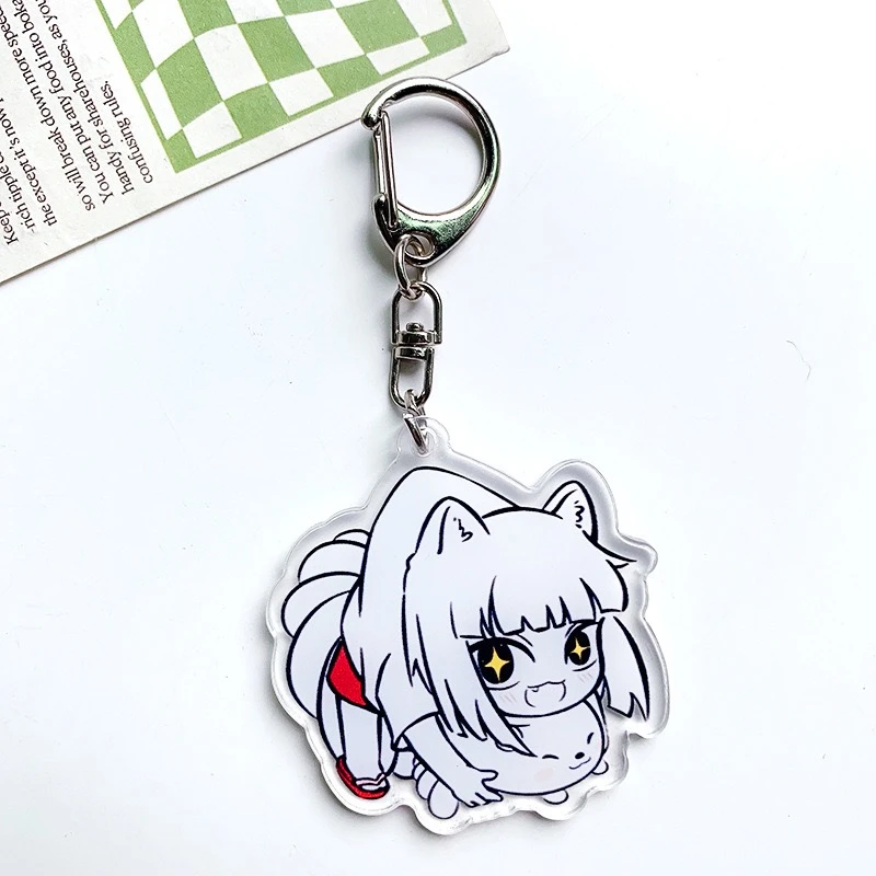 非人哉可爱周边钥匙扣动漫孙悟空白泽卡通学生书包挂件创意饰品