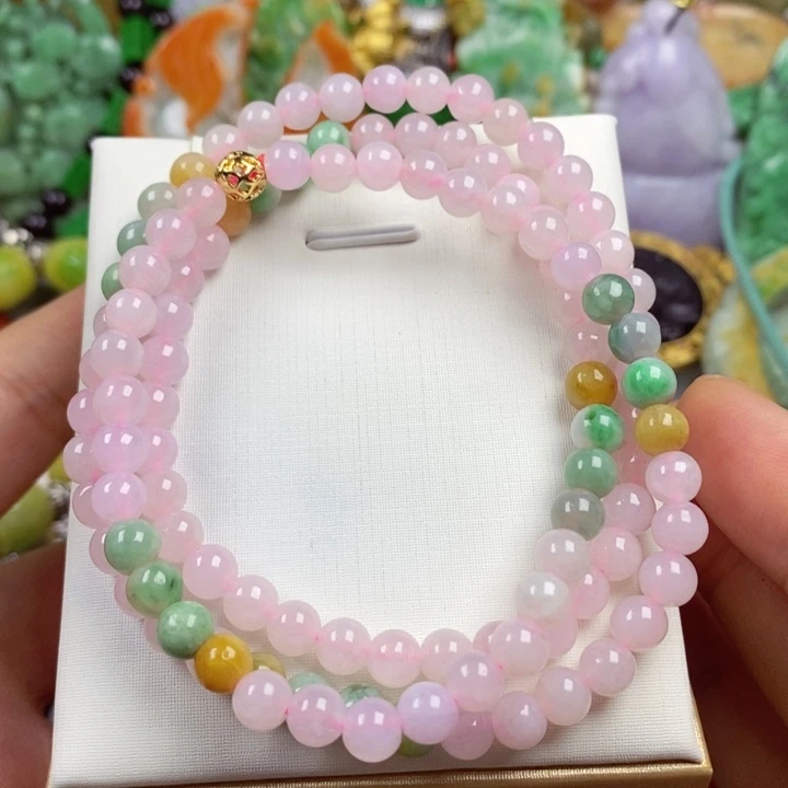 翡翠未镶嵌吊坠(赠链)微***A