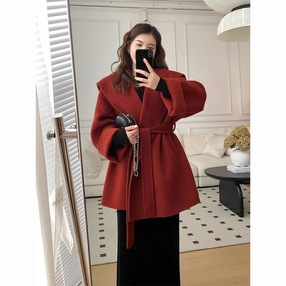 401～600的非图款 直播间下单双面羊毛大衣外套