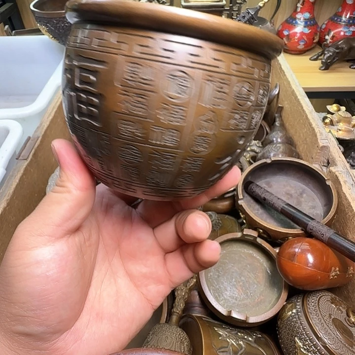 铜器办公室茶室摆件