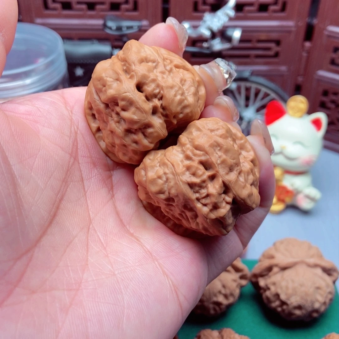 文玩核桃吊坠蛤蟆39/42已打底