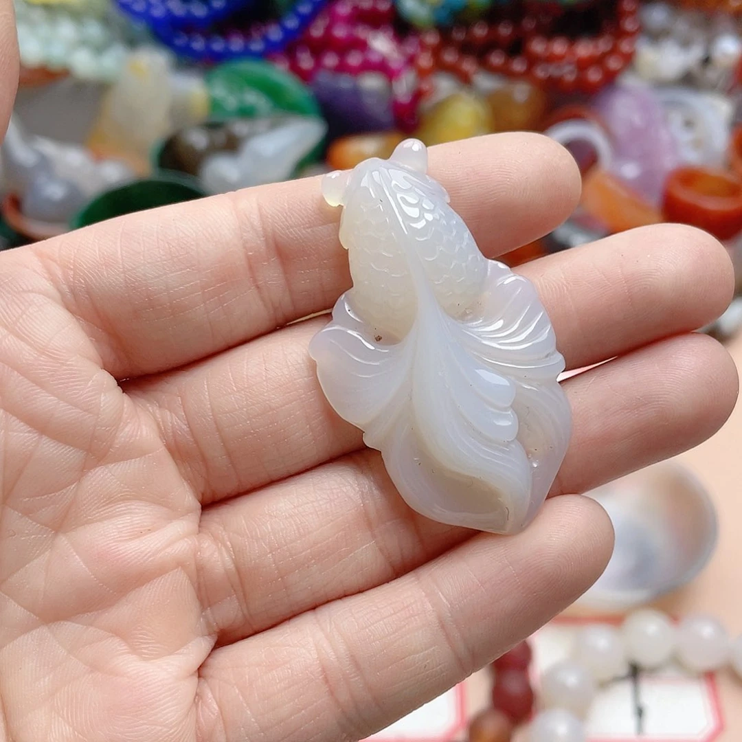 玛瑙/玉髓颈饰合金阿*