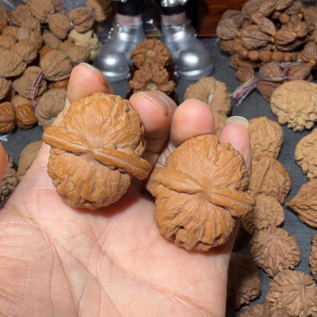 把件文玩核桃平谷元宝40