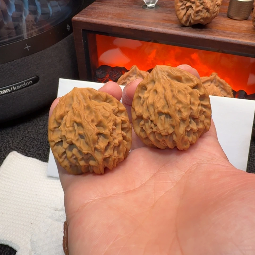 把件文玩核桃40龙门涧