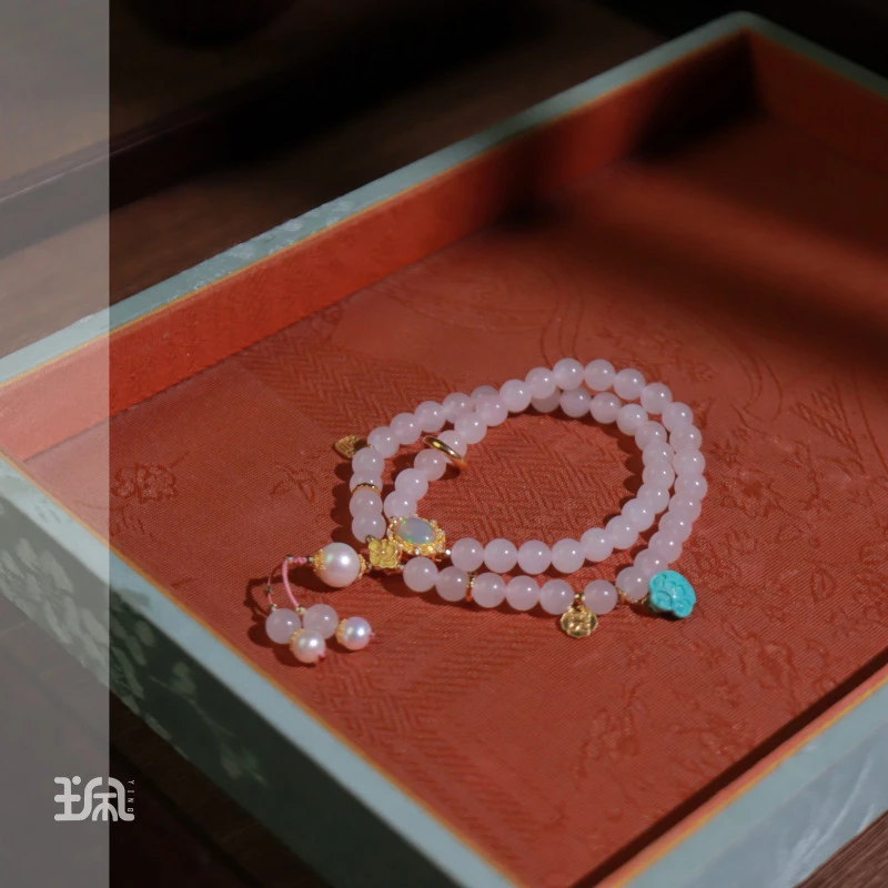 可瑜|和田玉*手串*18K金镶嵌XYC24051817多样性发其一