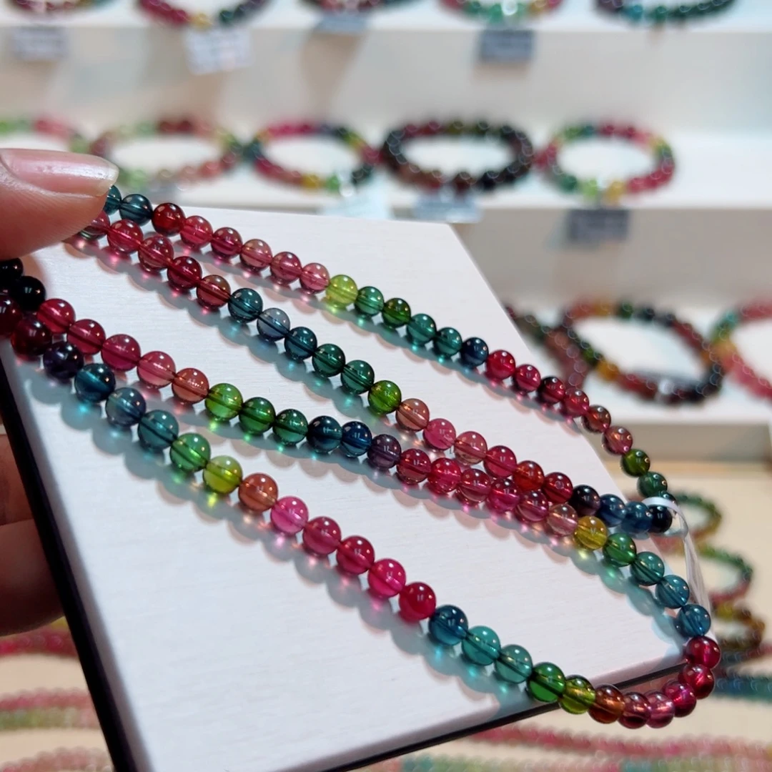 未镶嵌手链碧玺碧玺