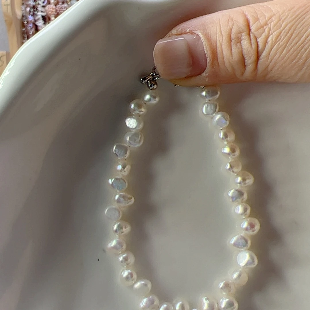 合金手绳淡水珍珠