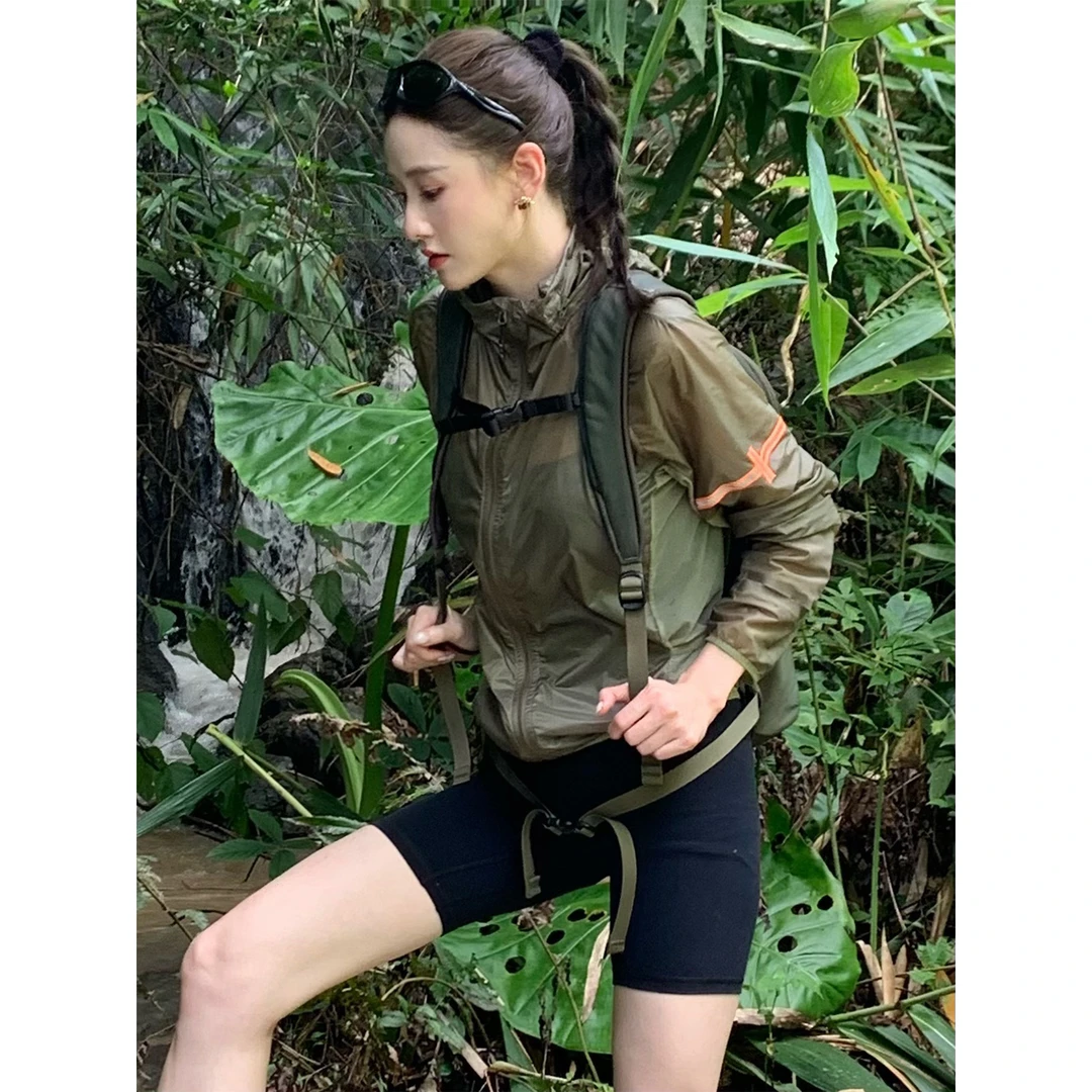 PH 《漫步》山系潮流时尚户外运动防晒透气轻薄休闲皮肤衣 PH6005