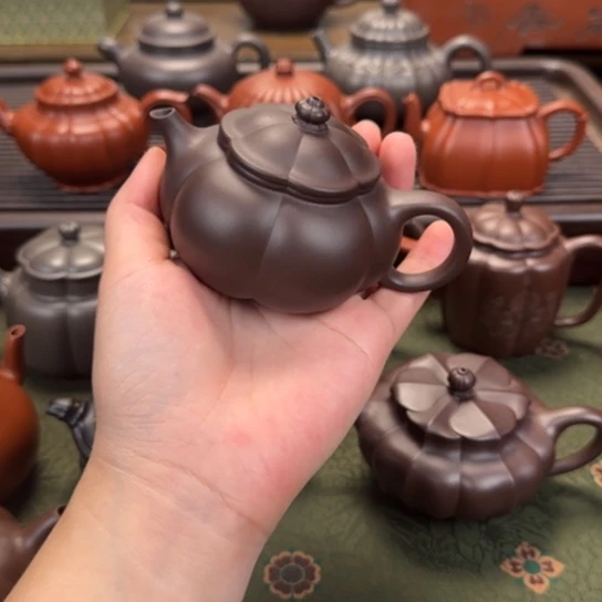 茶壶紫砂大渔海棠