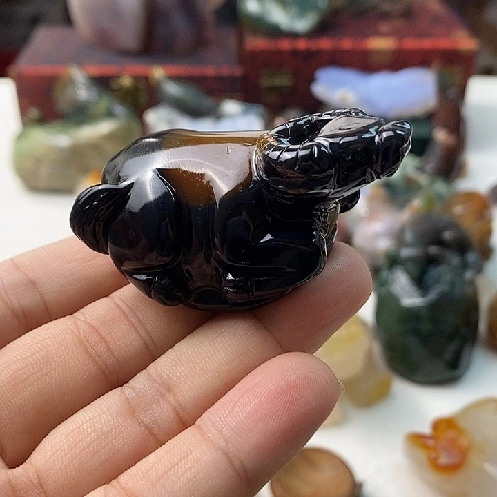 未镶嵌颈饰玛瑙/玉髓