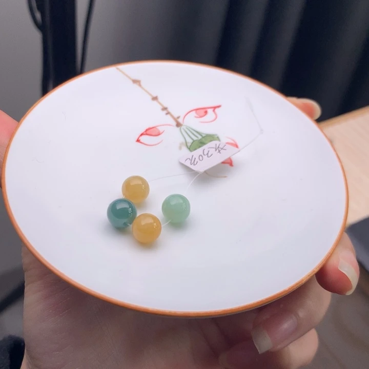 翡翠未镶嵌手链翡翠y2410 卡7.8