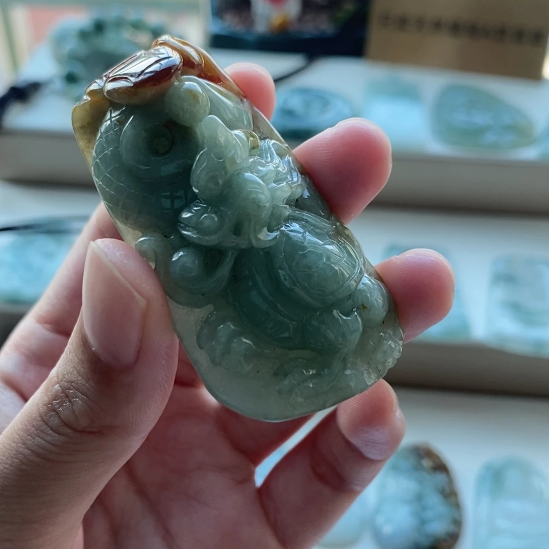 【闪购商品】颈饰未镶嵌翡翠天然缅甸A货翡翠