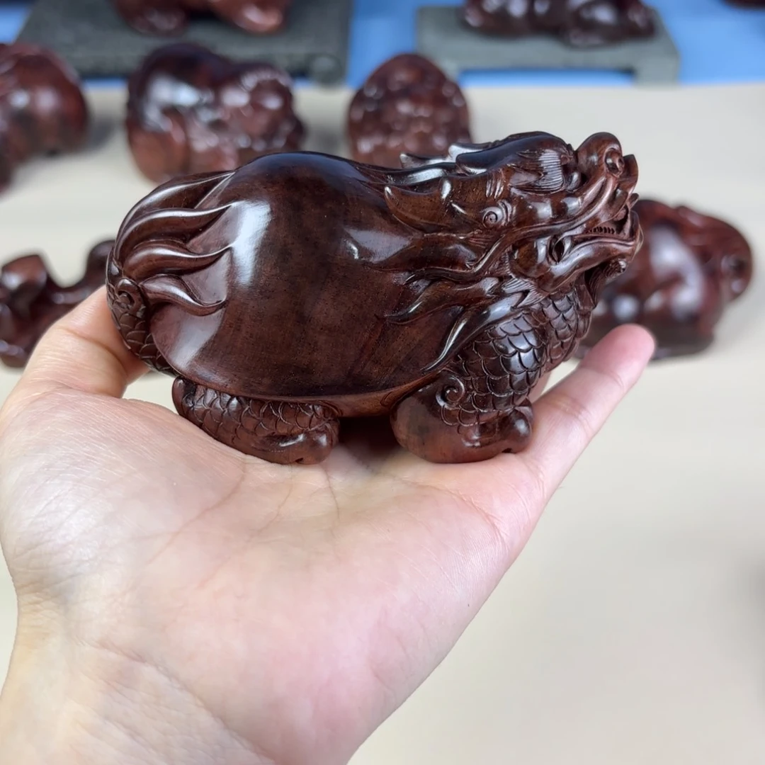 黄花梨/降香黄檀把件乐***长把件