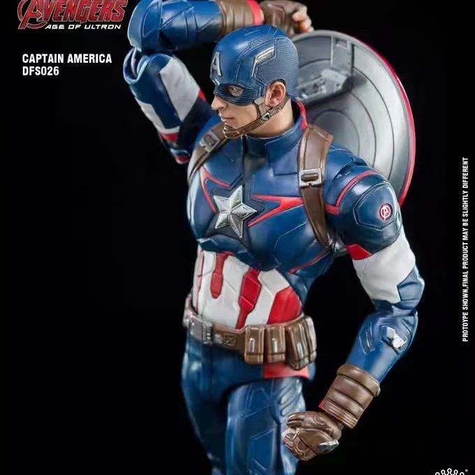正版漫威KA高端美国队长1/9关节超可动手办模型摆件收藏男生礼物