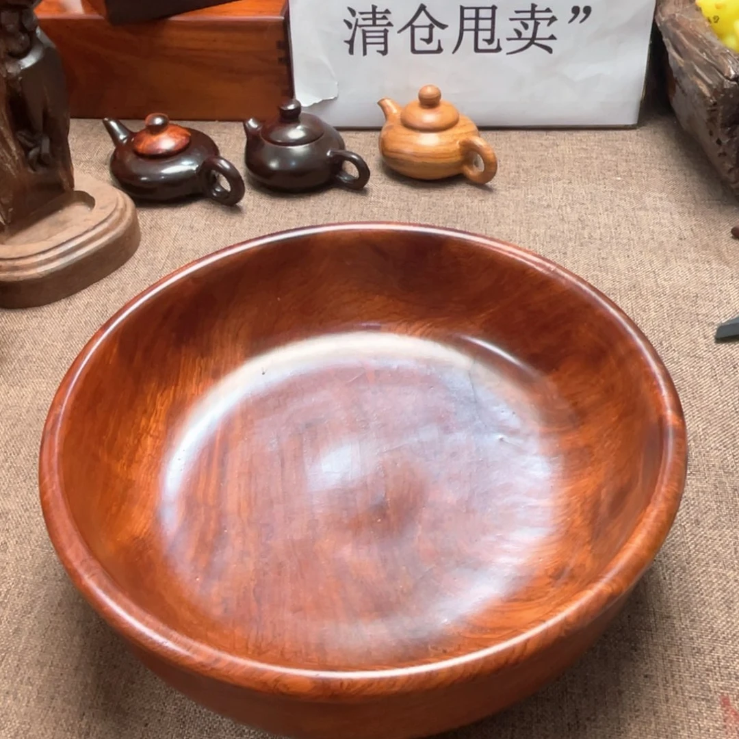大果紫檀（缅甸花梨）木盆