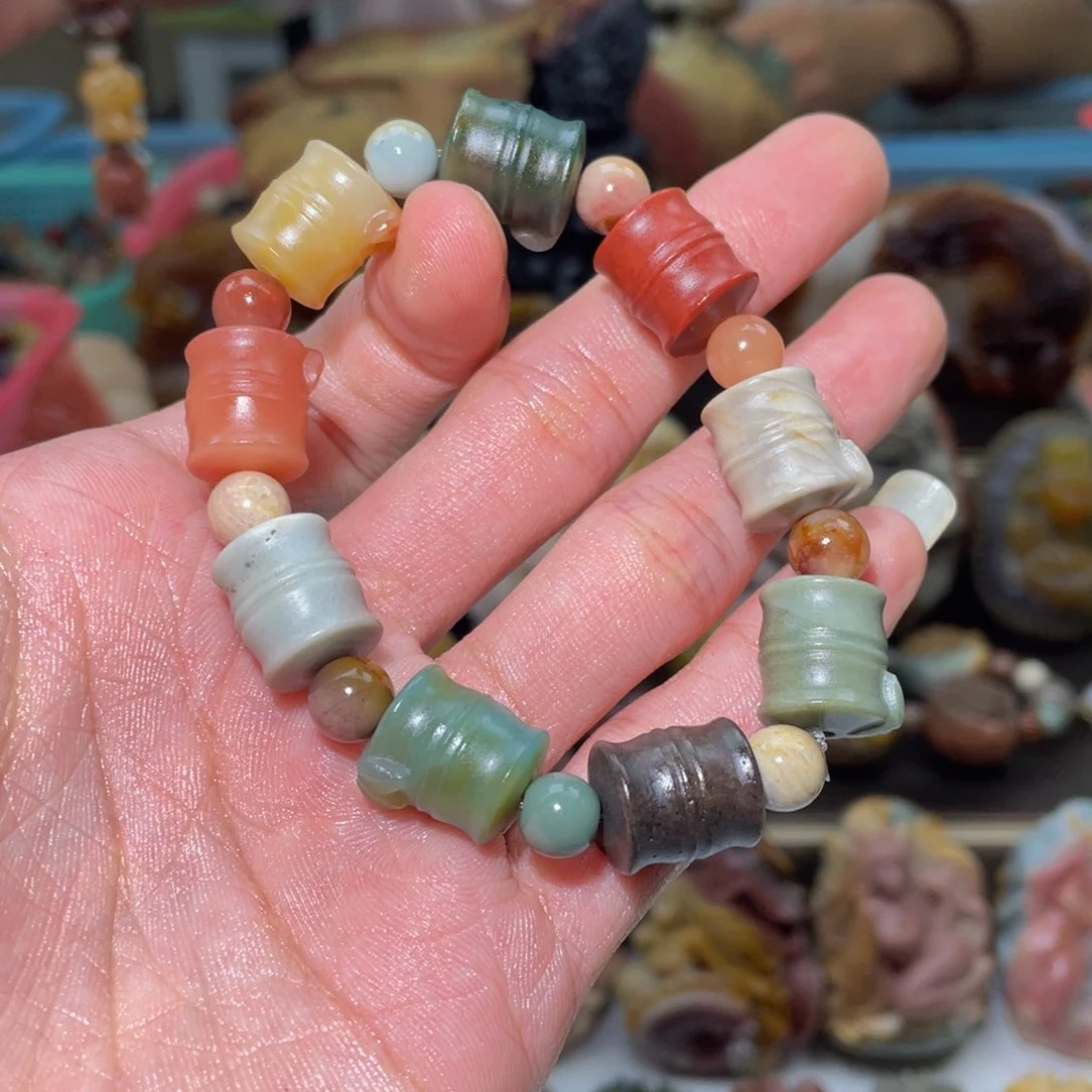 未镶嵌手串石英质玉