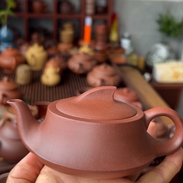 紫砂茶壶一帆风顺160cc