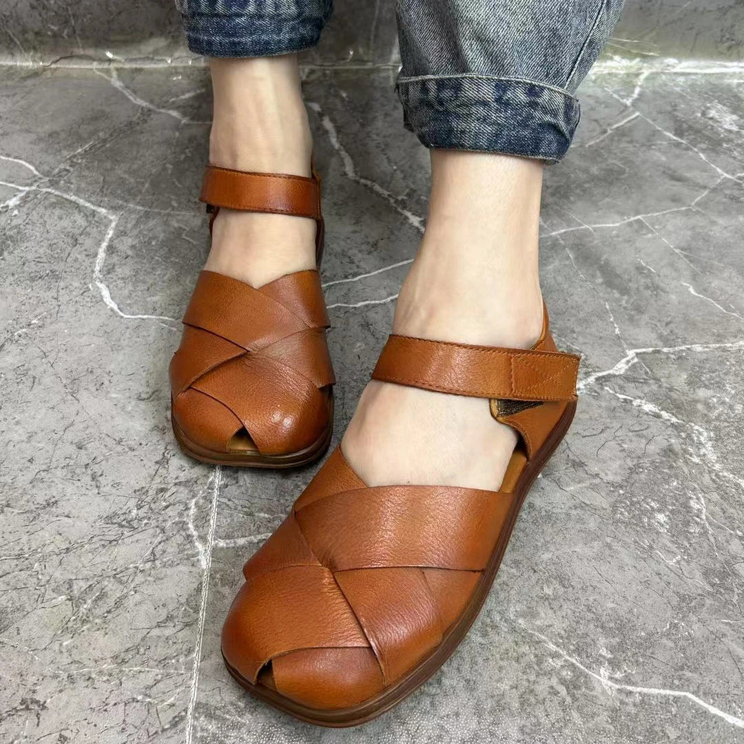 新款复古风柔软舒适百搭休闲女鞋639-2