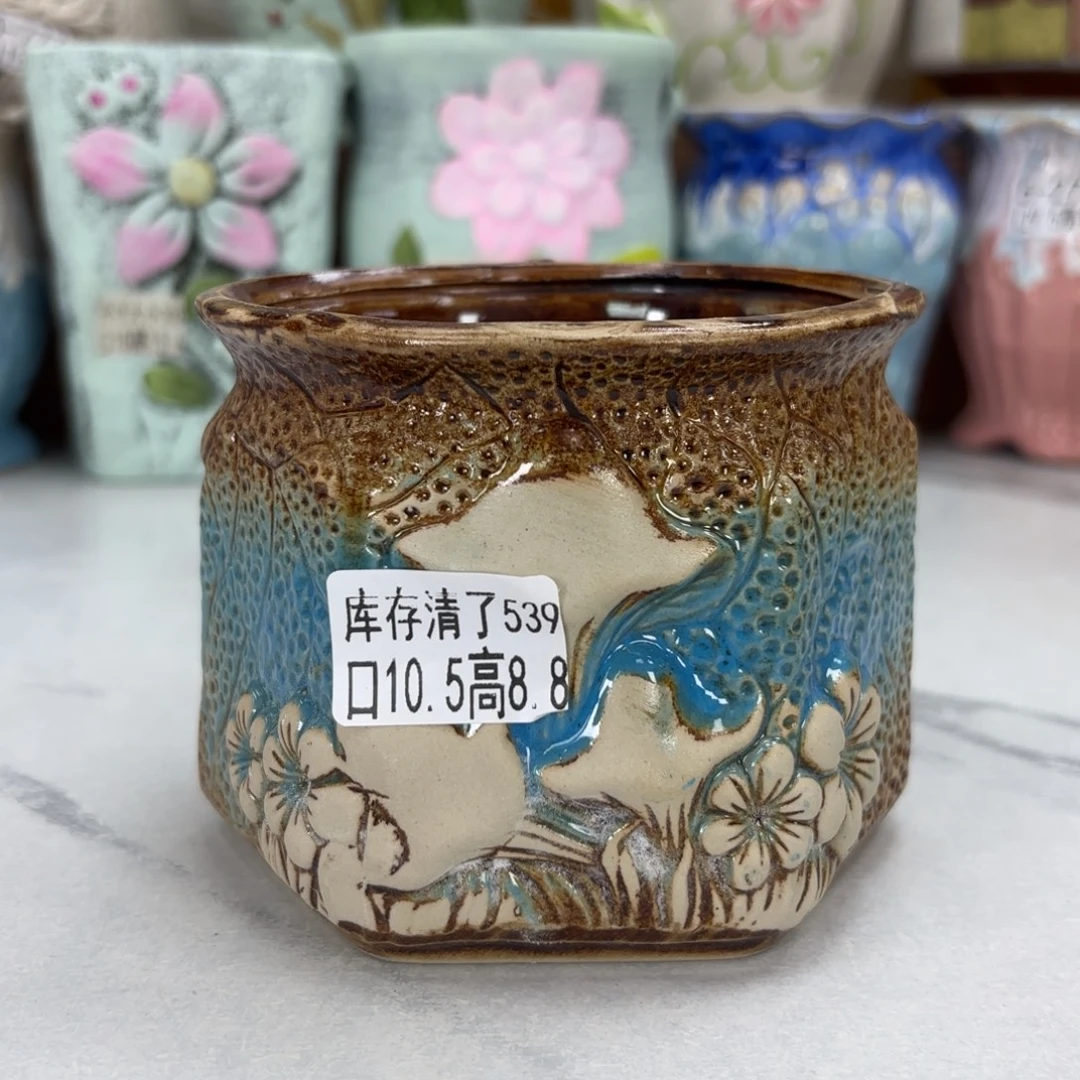 @夏西陶瓷花盆@@5538