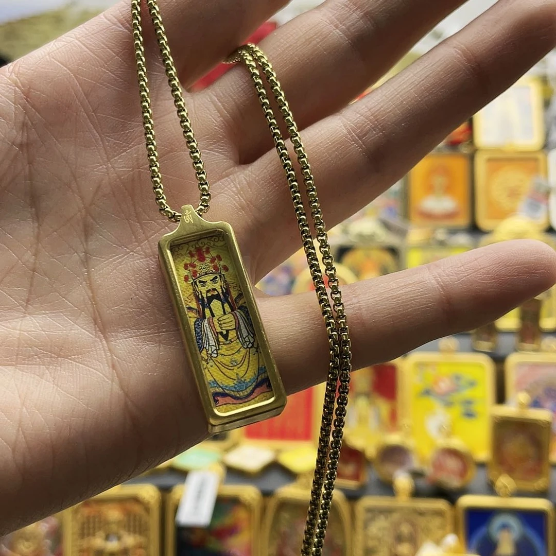 吊坠唐卡的制作方法和技巧