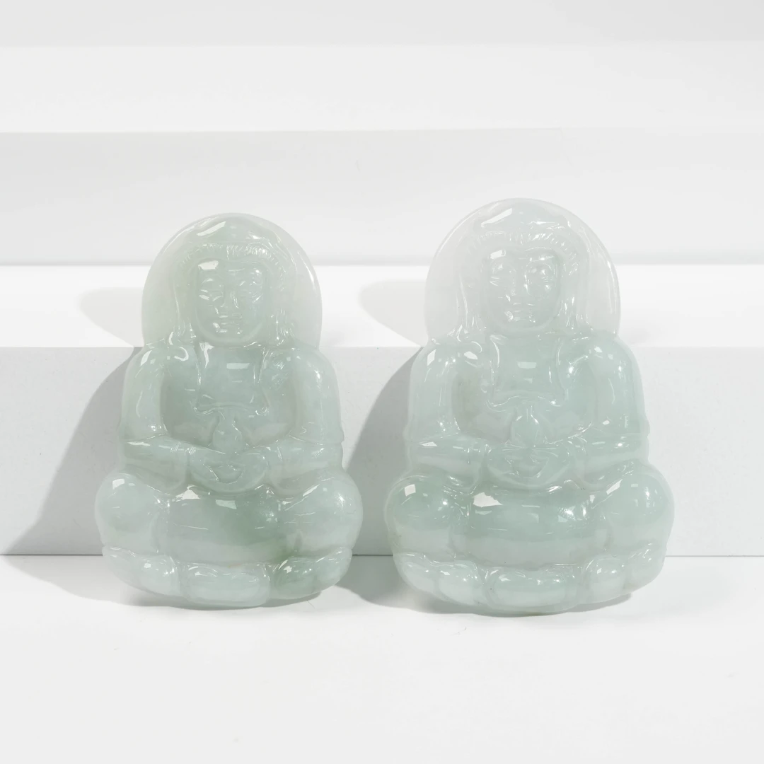 【星浩珠宝】翡翠吊坠19-9T33H403【多样性发一件】34*50mm