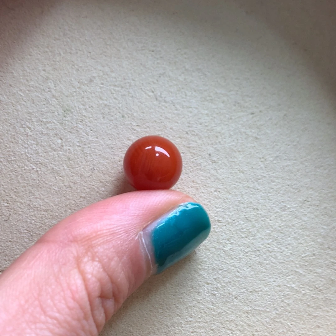 南红玛瑙未镶嵌保山天然原矿南红10mm+单珠