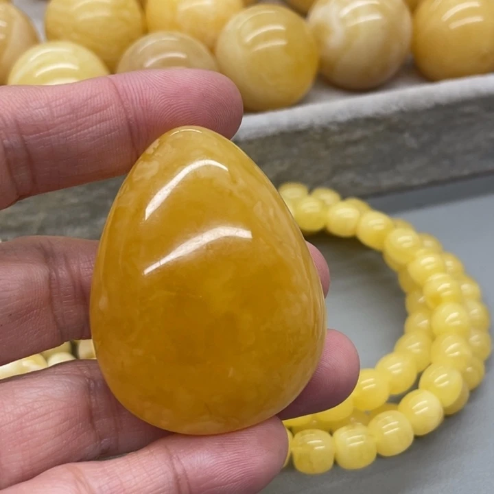 琥珀未镶嵌裸石蜜蜡