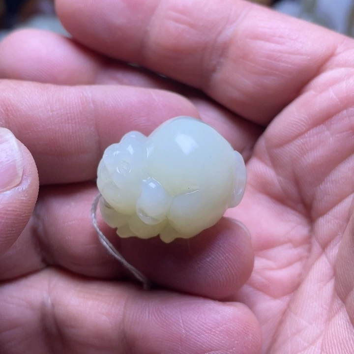 和田玉吊坠(不含链)未镶嵌