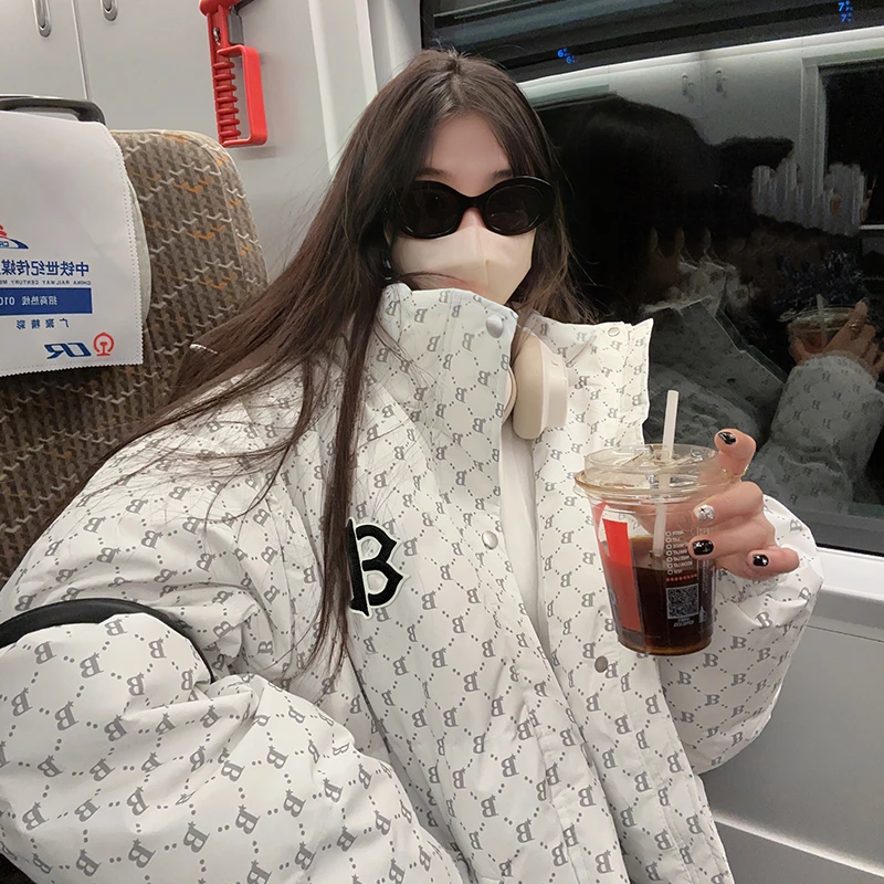 【美式】保暖棉服2025过年短款男女穿搭~帽子可拆卸时尚韩版