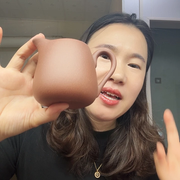 茶壶紫砂原矿紫泥公道杯200cc