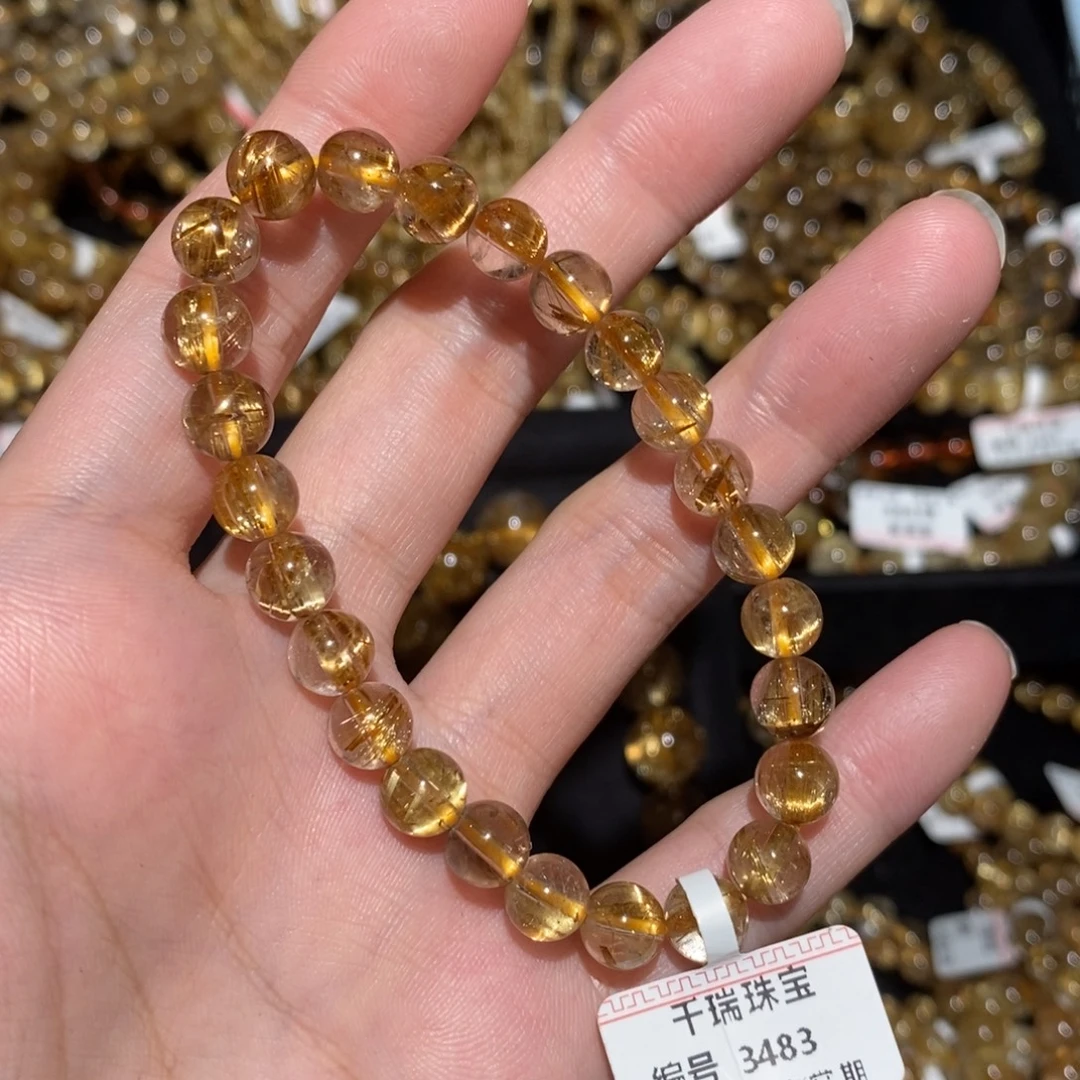 未镶嵌手串水晶手串