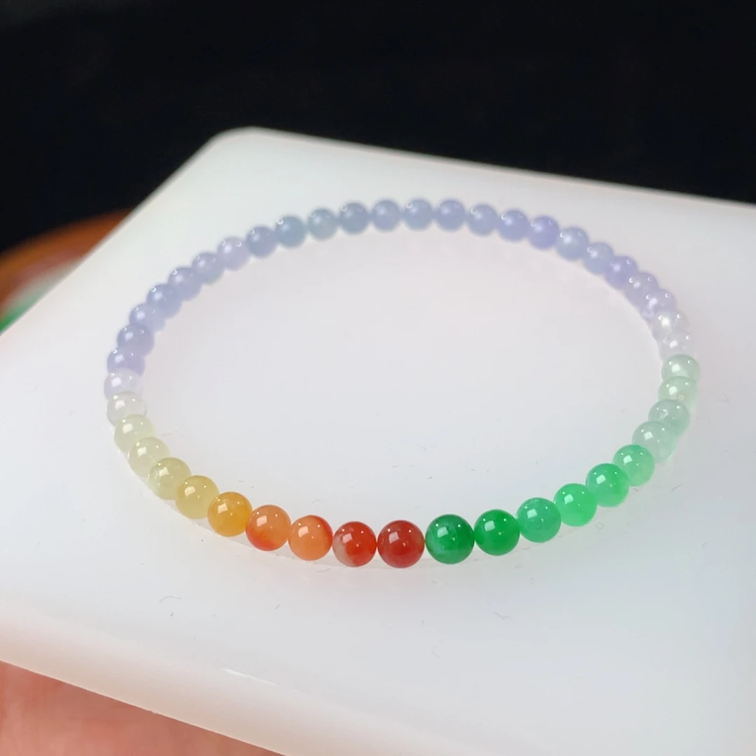 翡翠散珠正冰种水 喜欢询价