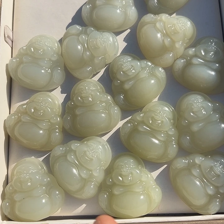 永***》和田玉未镶嵌颈饰35佛公多样性拍一发一