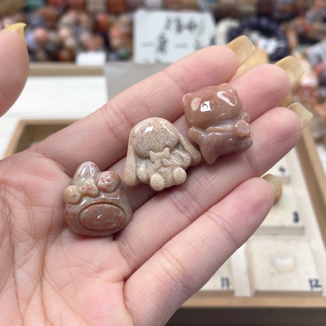 未镶嵌手链硅化珊瑚（珊瑚玉）岚088