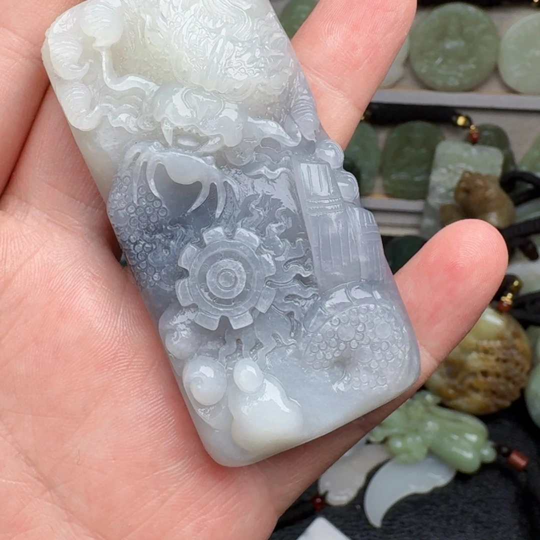 和田玉未镶嵌颈饰不*命