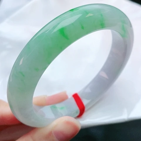 未镶嵌手镯翡翠57圈口882777