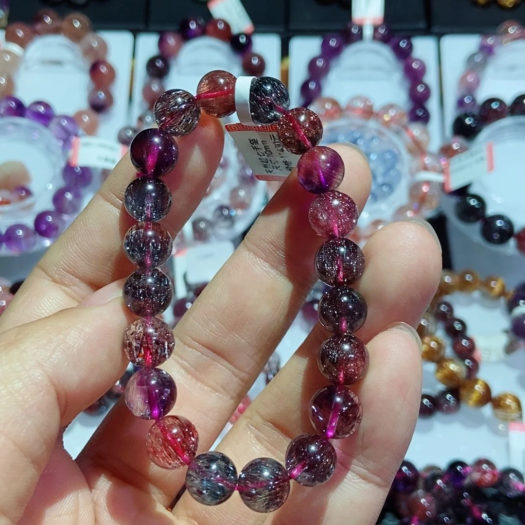 未镶嵌手链水晶姚*超七