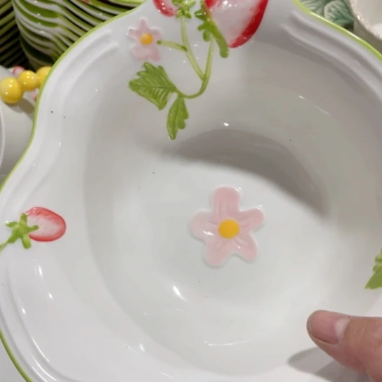 微瑕陶瓷完美主义者勿拍2个沙拉