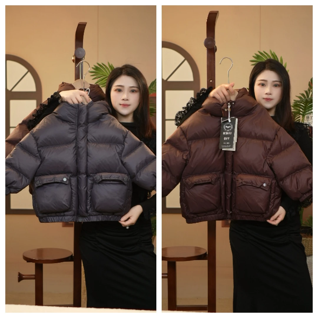 【W】连帽宽松加厚保暖冬季儿童羽绒服百搭韩版潮流秋冬615