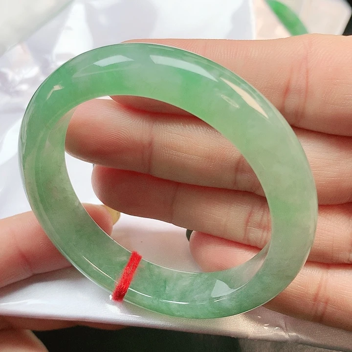 未镶嵌手镯翡翠正圈0035