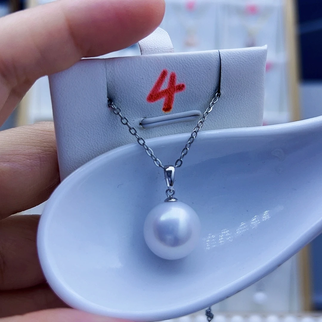 吊坠(不含链)18K金镶嵌淡水珍珠