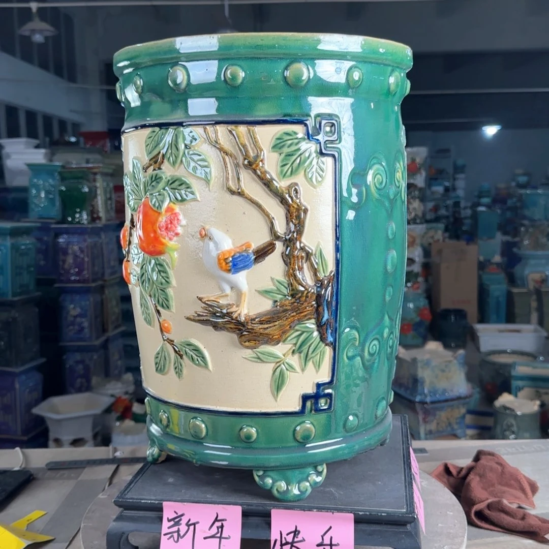 一风堂石湾花盆。