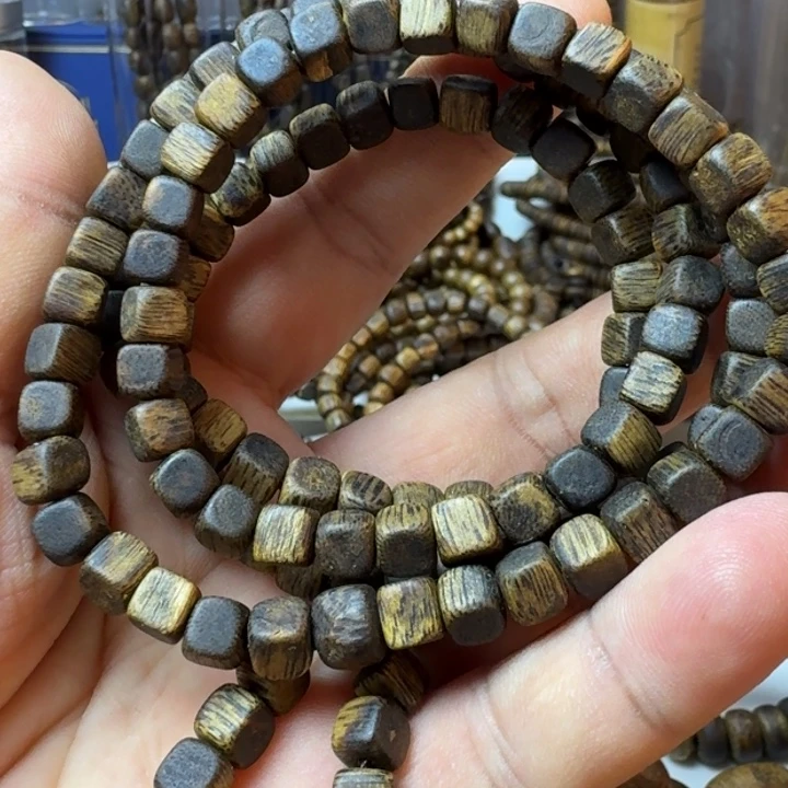 沉香手串张勺子手串18克加