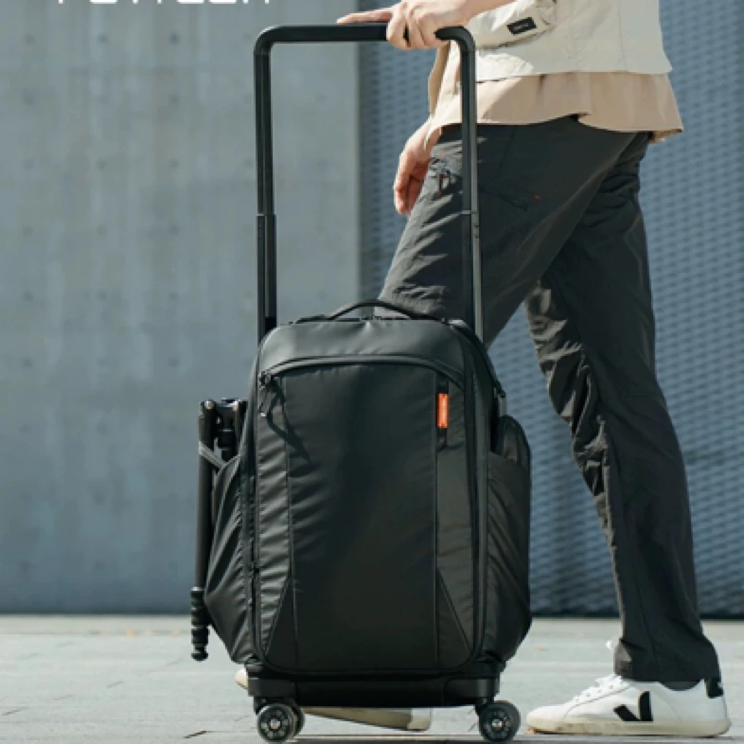 蒲公英摄影拉杆箱双肩拉杆包