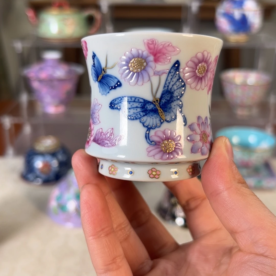 纯手工手绘 高端茶器