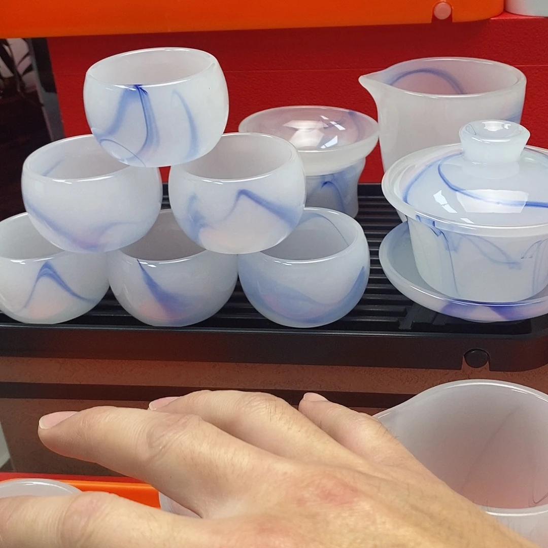 杯高端琉璃茶具 无礼盒