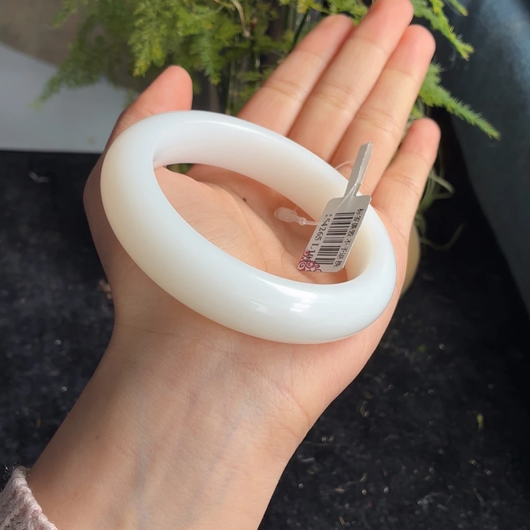 和田玉未镶嵌手镯5859