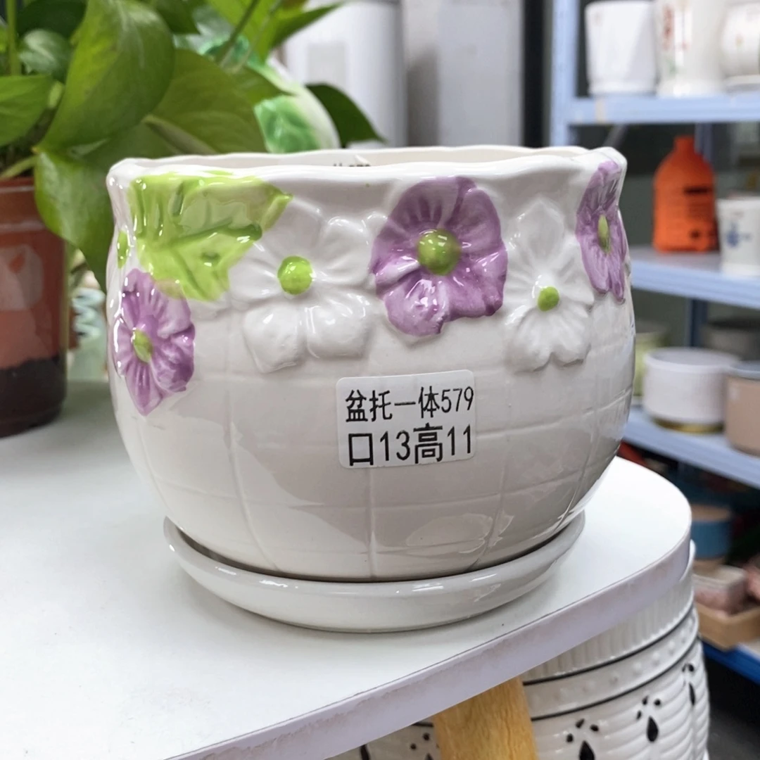@陶瓷花盆@@5579